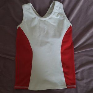 Vintage Lululemon Tank Top XS Red White